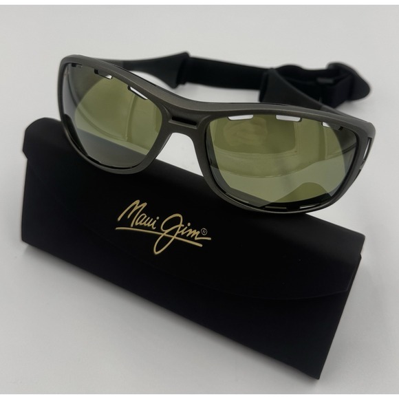 Maui Jim Other - MAUI JIM WATERMAN MJ 410-11B TITANIUM W/ MAUI HT GREEN POLARIZED SUNGLASSES NEW